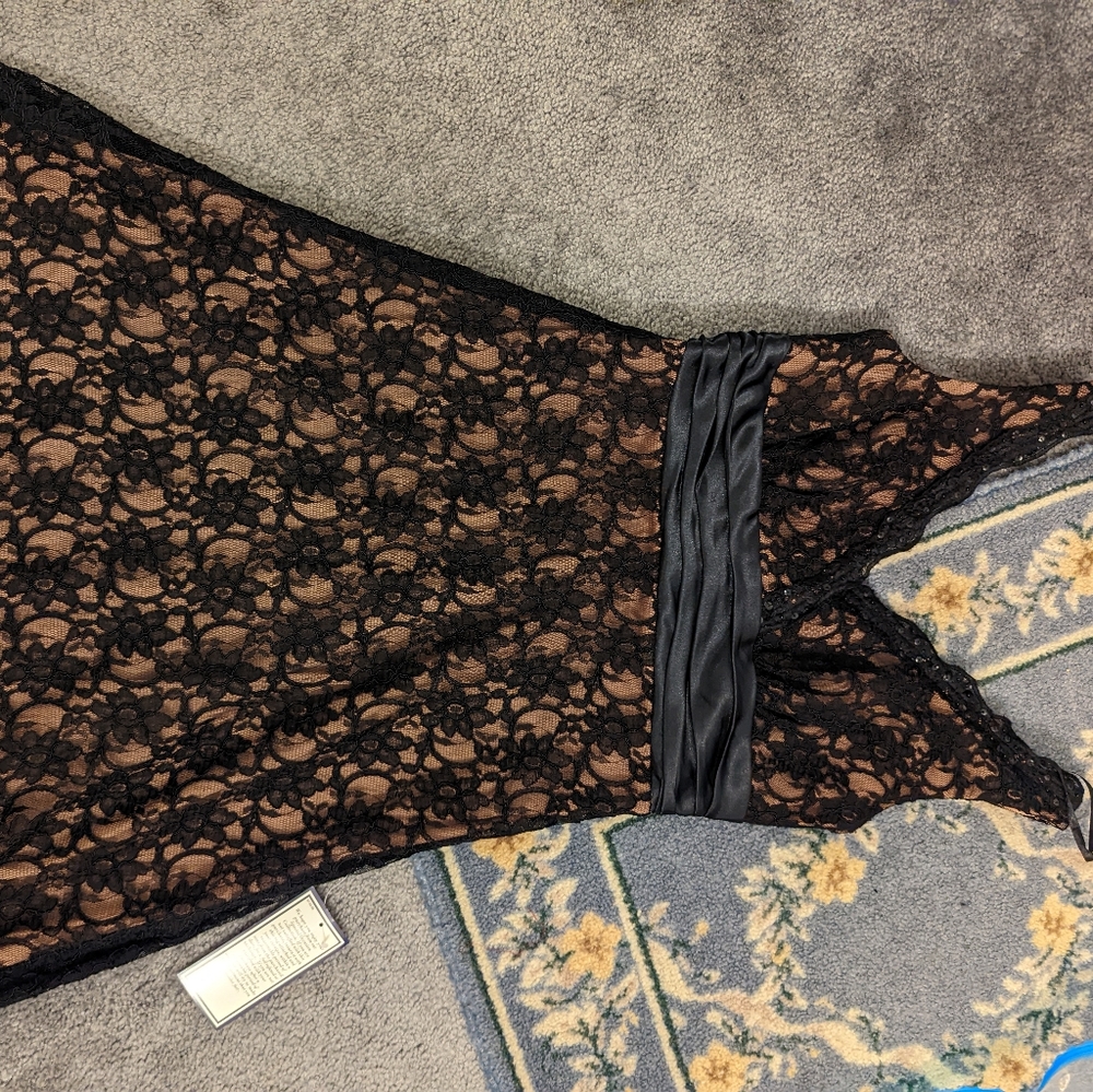 S.L. fashion black dress